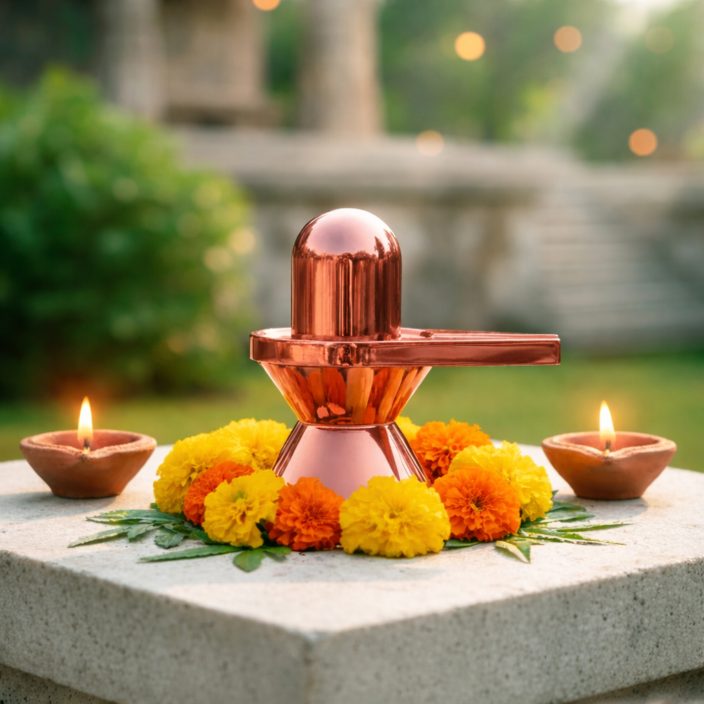 Divine Panchdhatu Shivling