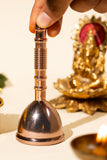 Handcrafted Brass Ritual Bell – Decorative Spiritual Bell for Meditation & Home Décor