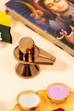 Modern Rose Gold Shivling Sculpture – Religious Decor & Gift Item