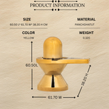 Divine Panchdhatu Gold Shivling – Handcrafted Symbol of Lord Shiva’s Infinite Energy