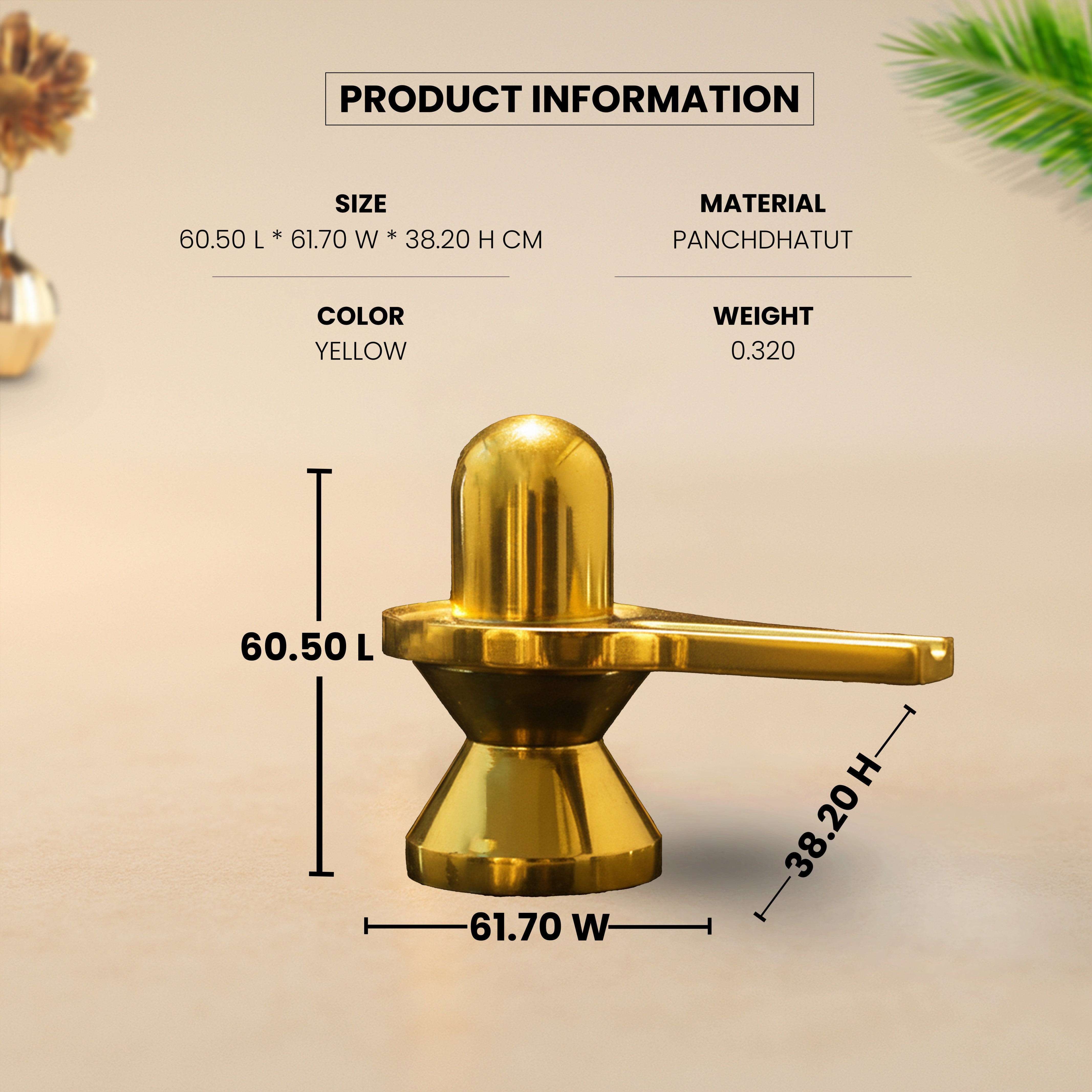 Divine Panchdhatu Shivling – Handcrafted Symbol of Lord Shiva’s Infinite Energy