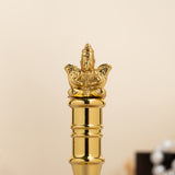 Gold Garuda - Share Handcrafted Brass Ritual Bell – Decorative Spiritual Bell for Meditation & Home Décor